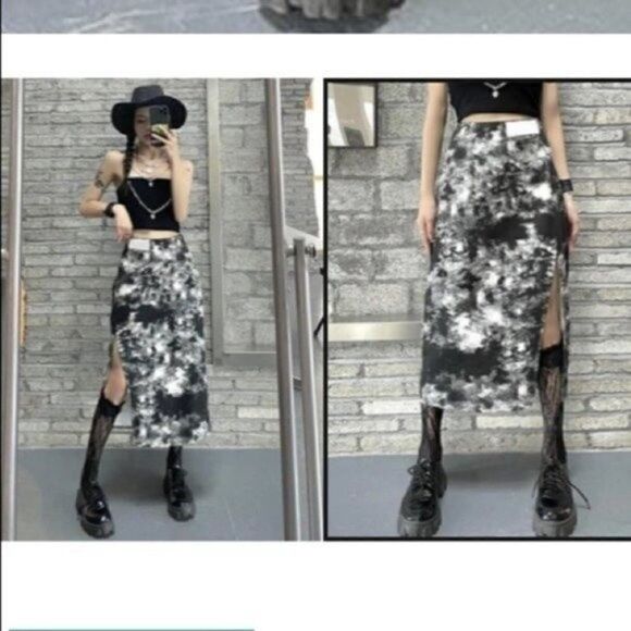 Kimchi blue High low Maxi skirt sz 0 BoxQ - Picture 1 of 8